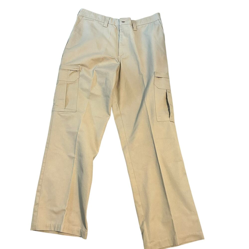 Dickies Men’s Relaxed Fit Cargo Utility Work Pants Beige 34x31 Outdoor